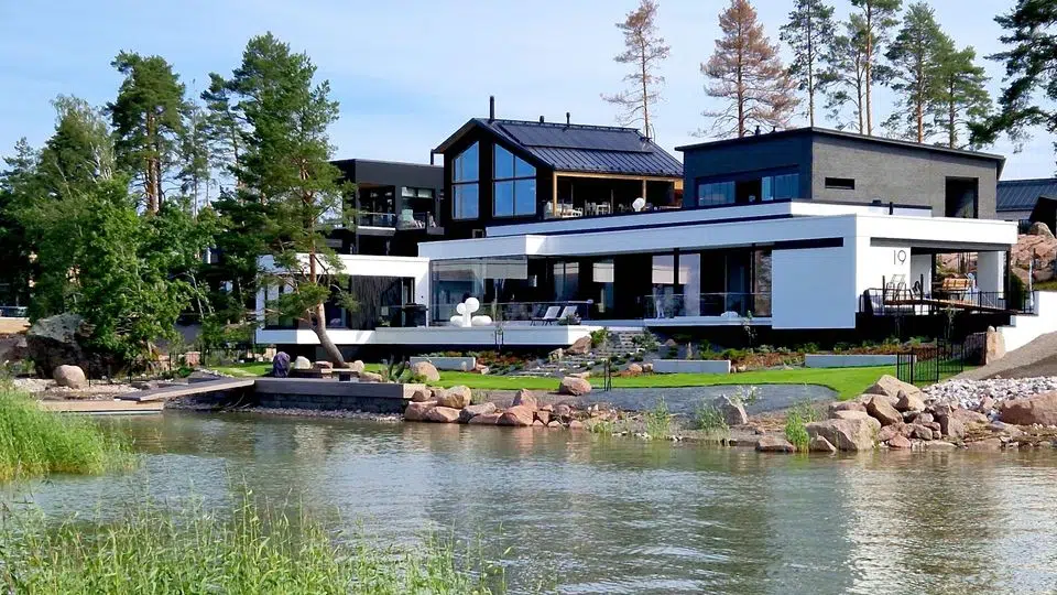 Ușile glisante de la Eclisse alese la amenajarea proiectului: Villa Havet - cea mai bună casă la târgul finlandez de locuițe