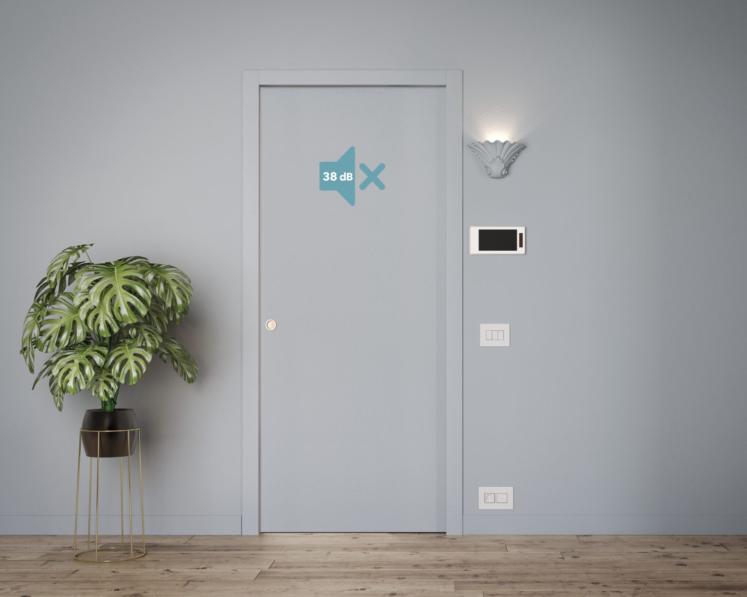 Uși cu izolație fonică pentru dormitor și birou. Recomandări.